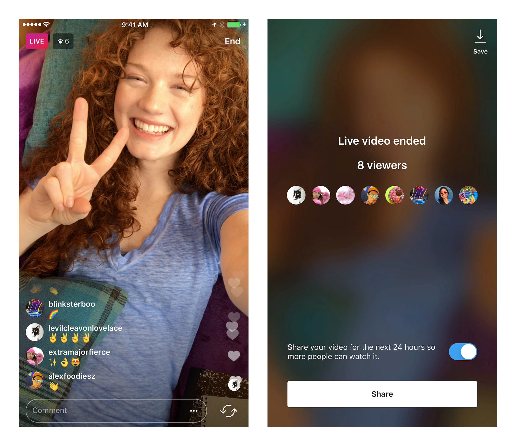 Instagram Adds 24 Hour Live Video Replays To Stories Engadget