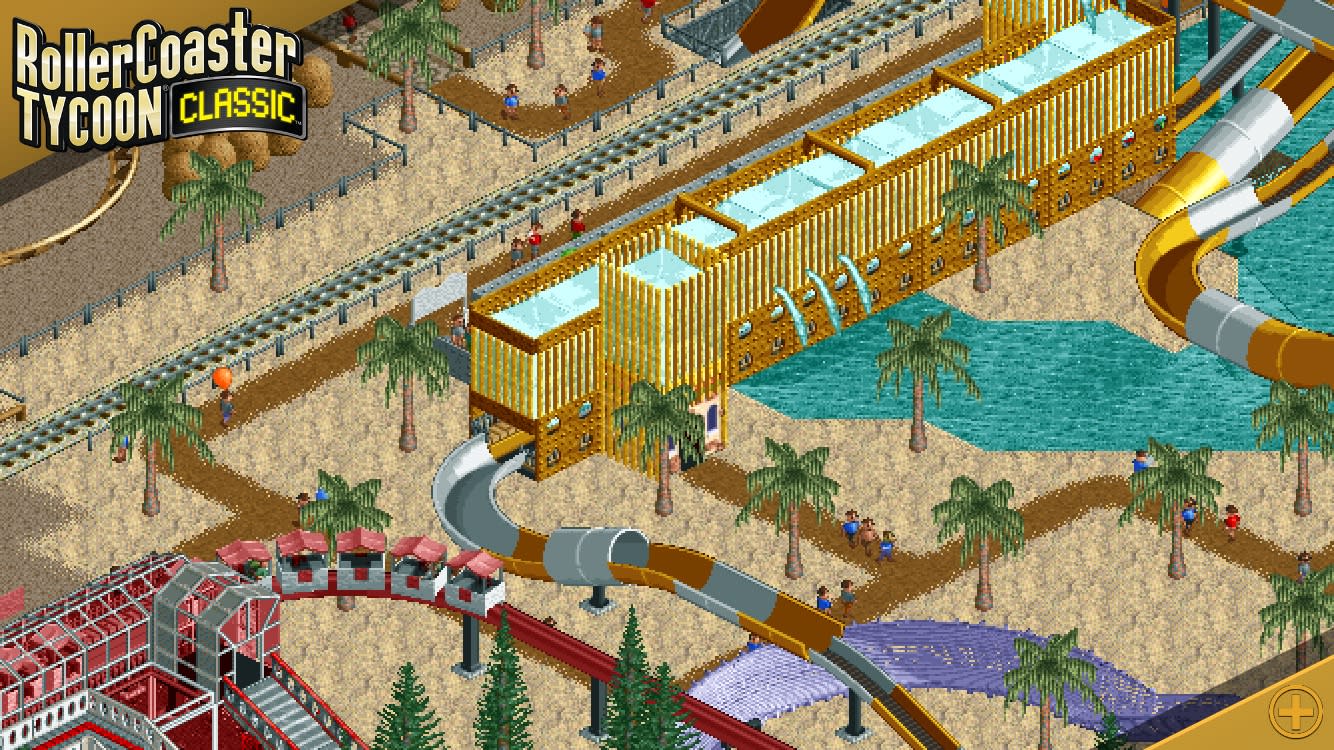 Classic Rollercoaster Tycoon Comes To Ios And Android Engadget