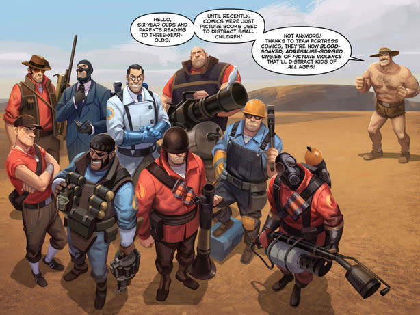 Catch Up On Team Fortress 2 Storyline With New Comic Engadget