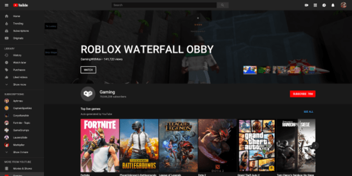 Youtube Gaming Will Merge With Main Site After Thursday Engadget - roblox adventure news gameplay guides reviews and