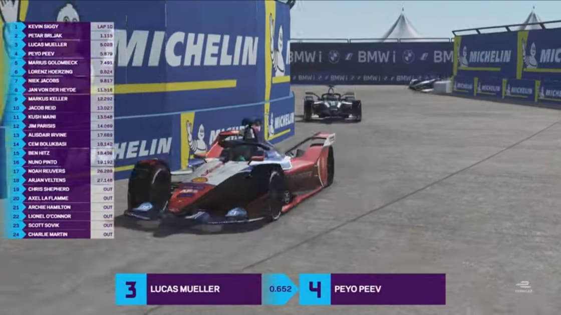 Formula E racer disqualified for using an esports ringer in a virtual race 1