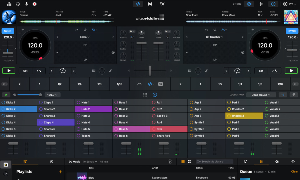 Djay Pro AI for Mac's latest update takes advantage of Apple's M1 chip