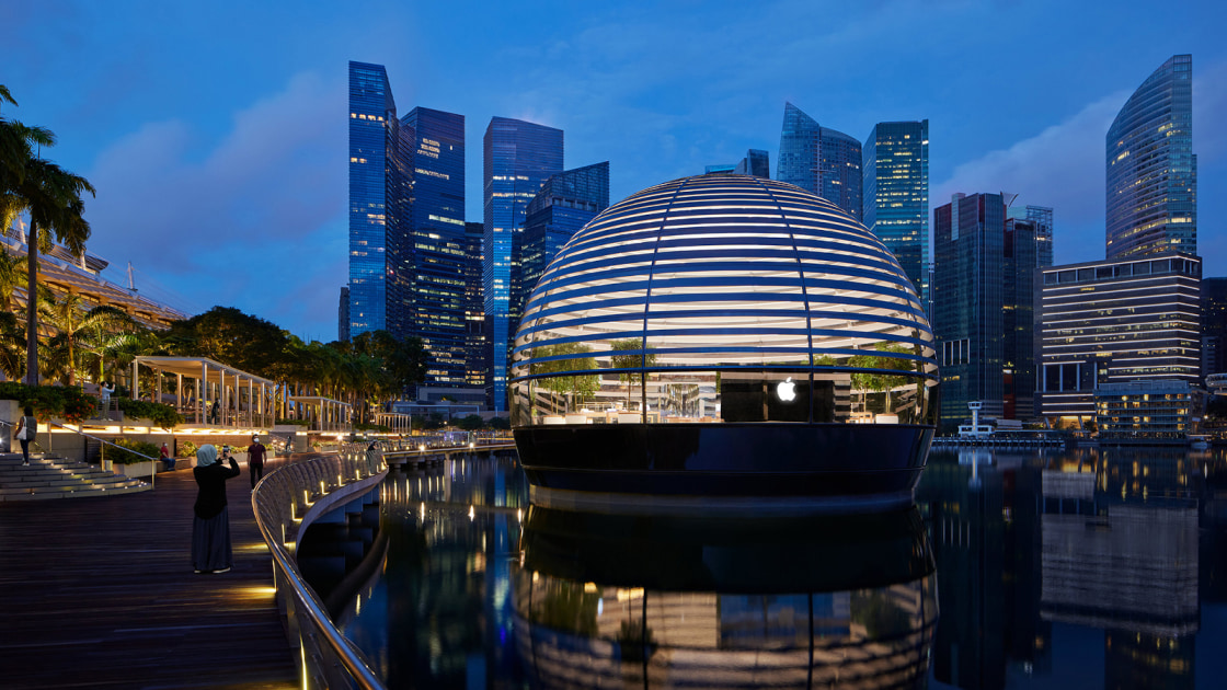 Apple’s ‘floating’ store in Singapore will open on September 10th