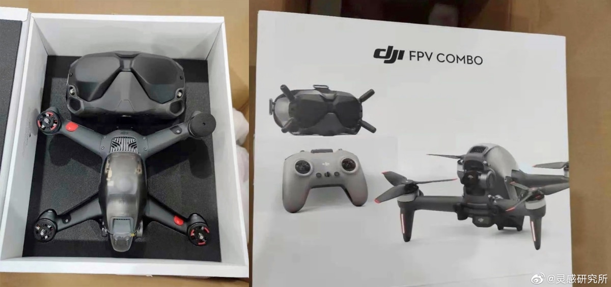 Leaked photos show possible DJI FPV racing drone