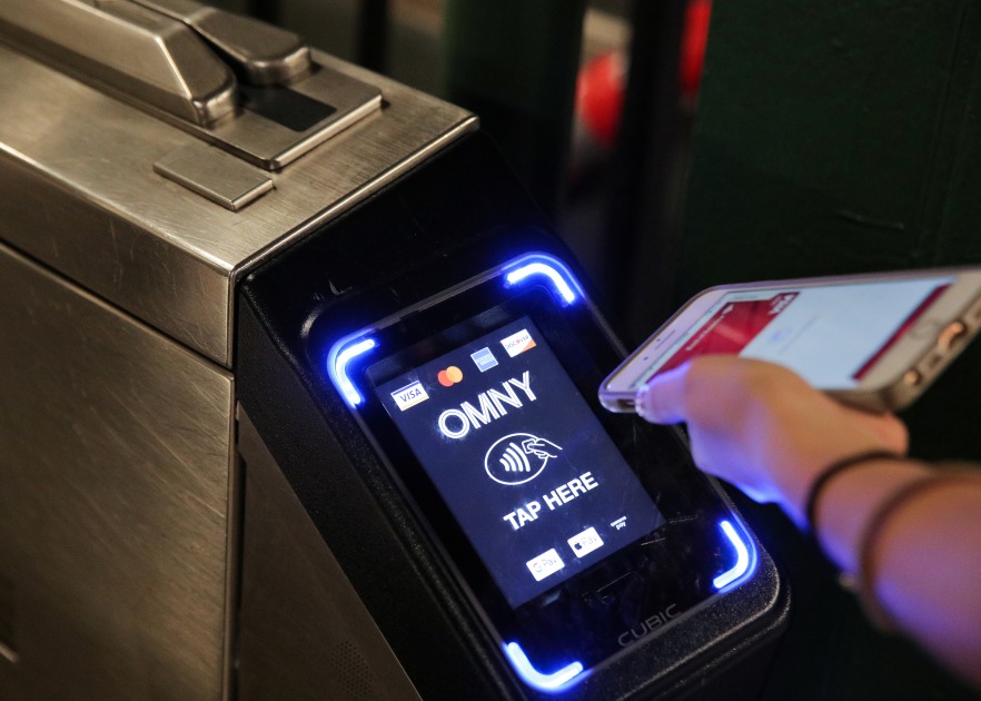 Every subway station in NYC now supports contactless payments