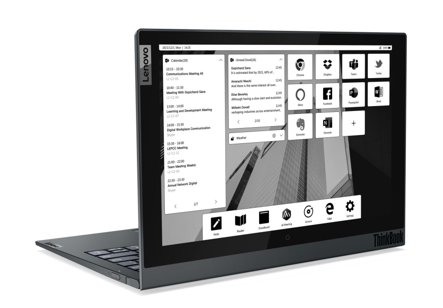 Lenovo’s updated ThinkBook Plus brings a more practical E Ink display