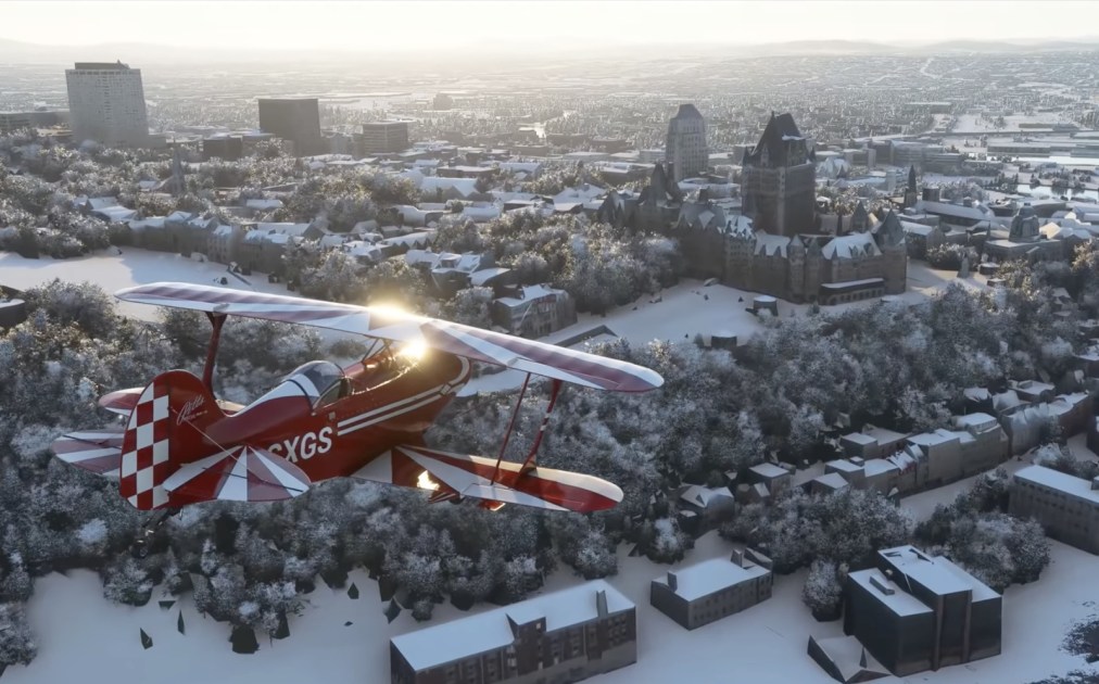Asobo Studio shows real-time snow in ‘Microsoft Flight Simulator’