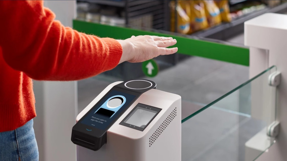 Amazon adds its contactless palm-reading One tech to more Go stores
