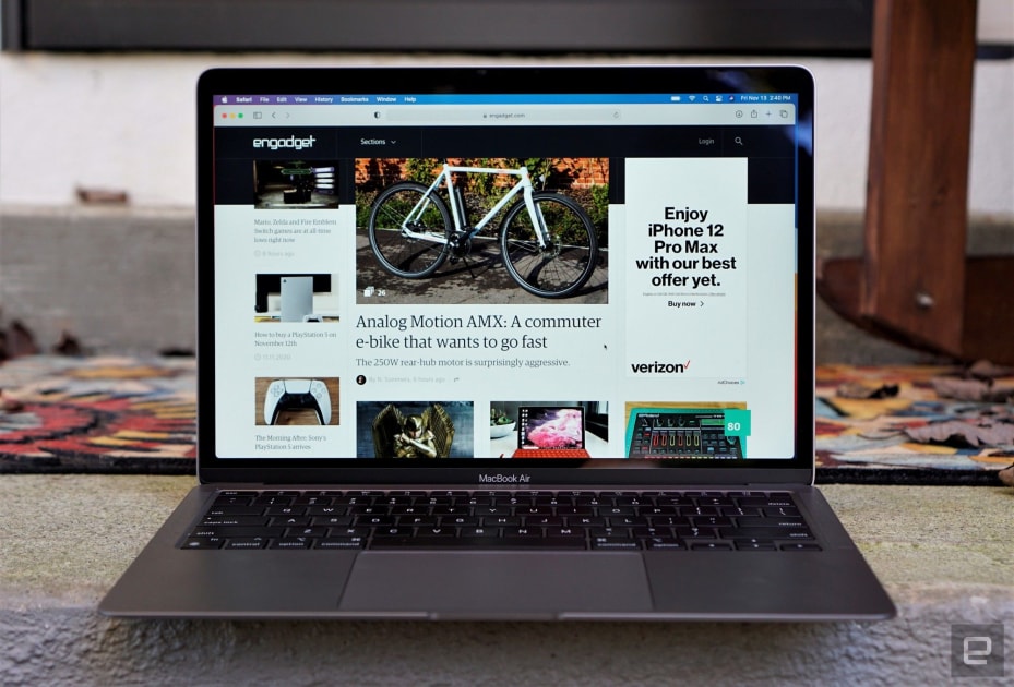 Apple's M1 MacBook laptops