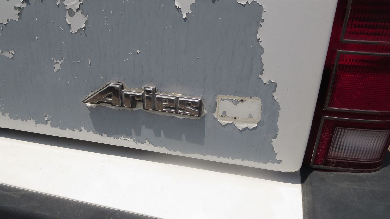 Junked 1988 Dodge Aries wagon