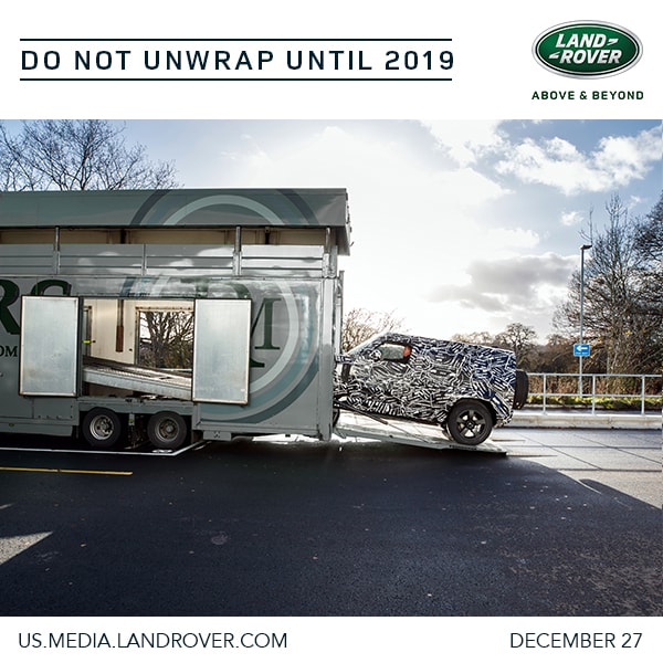 2020 Land Rover Defender Teaser