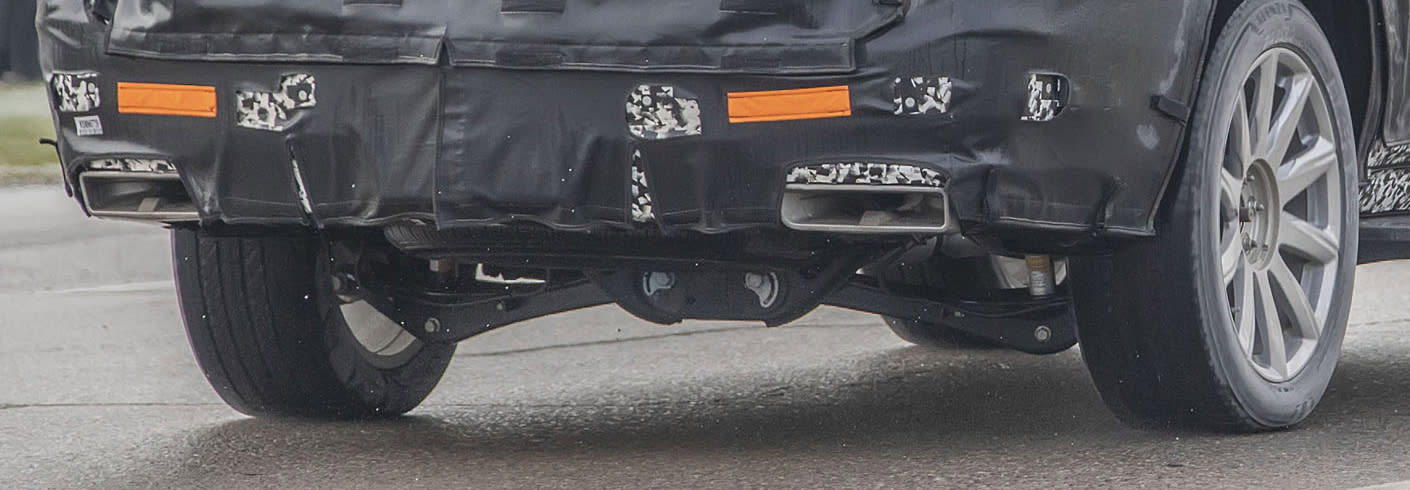 2020 Cadillac Escalade rear suspension