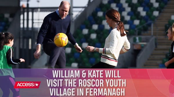 ウィリアム王子とキャサリン妃がサッカーに挑戦！