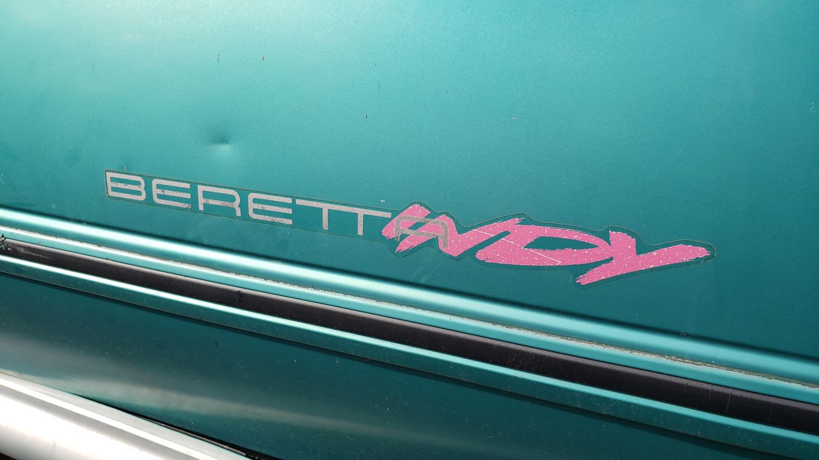 Junked 1990 Chevrolet Beretta Indy