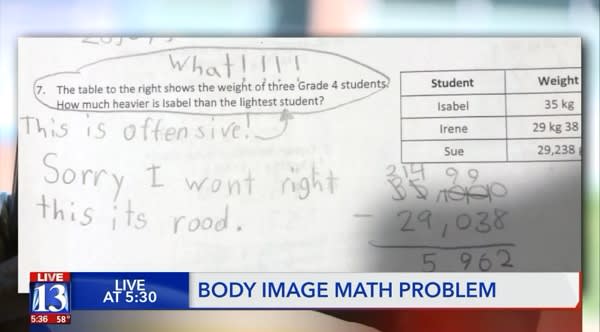 小学4年生の女の子が算数の問題に物申す Aol ニュース