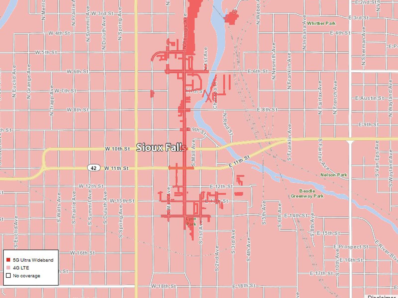 Verizon S 5g Coverage Maps Are Here And They Re Sparse Engadget