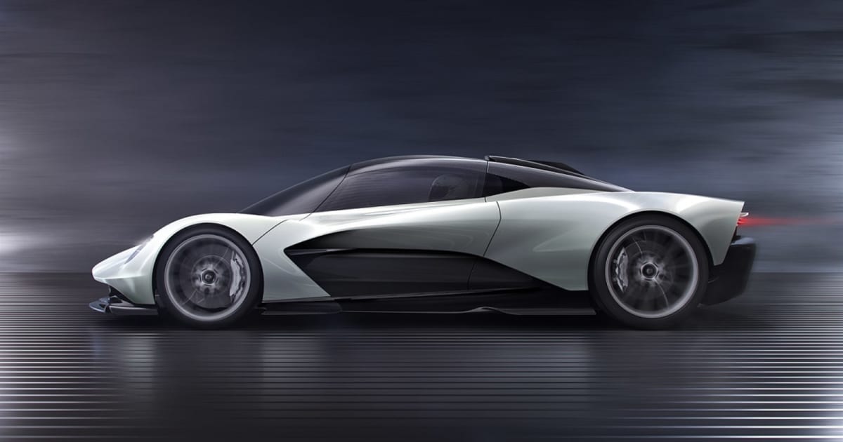 Aston Martin's futuristic hypercar uses your smartphone as its touchscreen