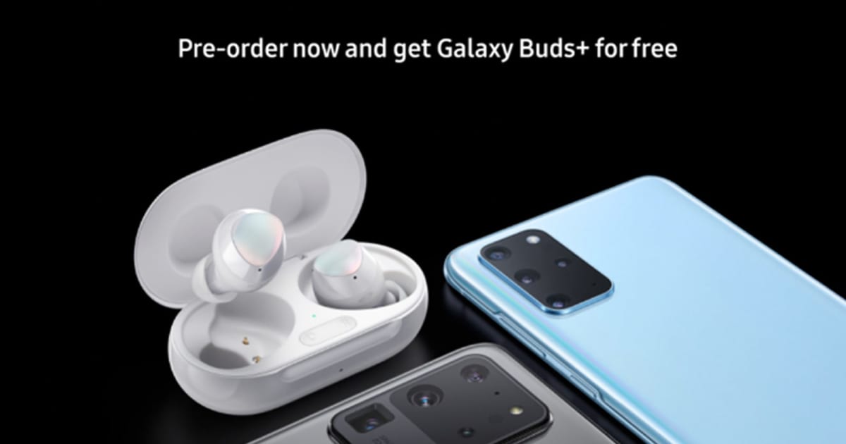 Galaxy S20 and Galaxy Buds+ leak together in official-looking shots 1