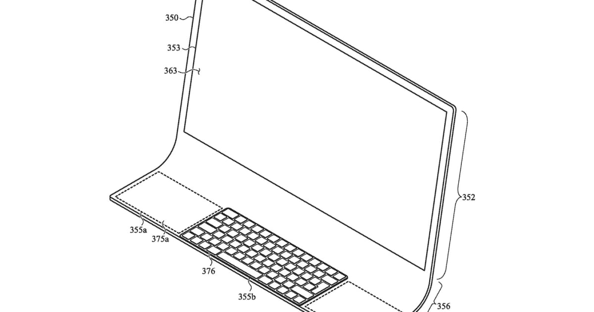 Apple envisions a Mac made from a sheet of curved glass 1