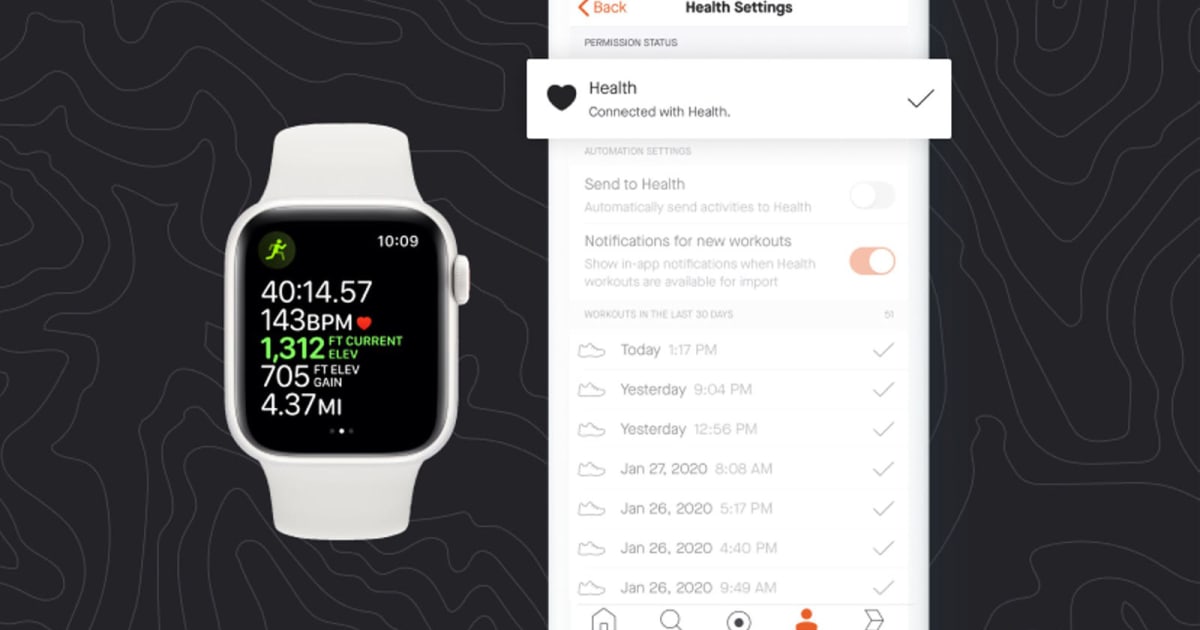 Strava now syncs workout data from your Apple Watch 1