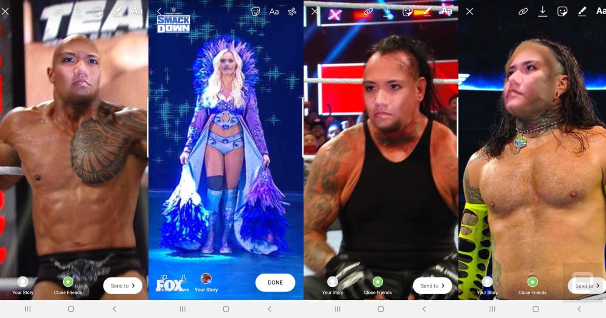 Hilarious Facebook and Instagram filters turn you into a WWE superstar 1