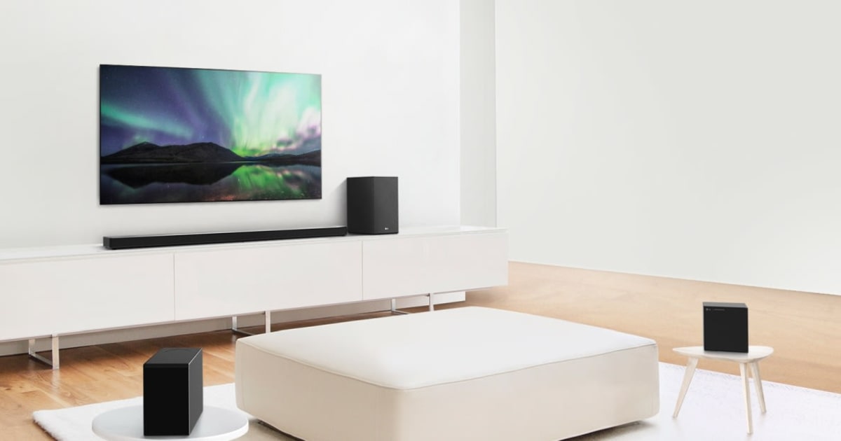 LG's 2020 soundbars add 'AI Room calibration' to optimize their audio 1