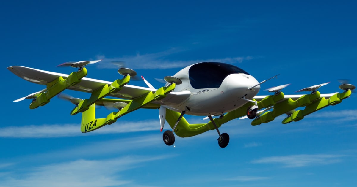 Larry Page’s autonomous air taxi ‘Cora’ flies in New Zealand