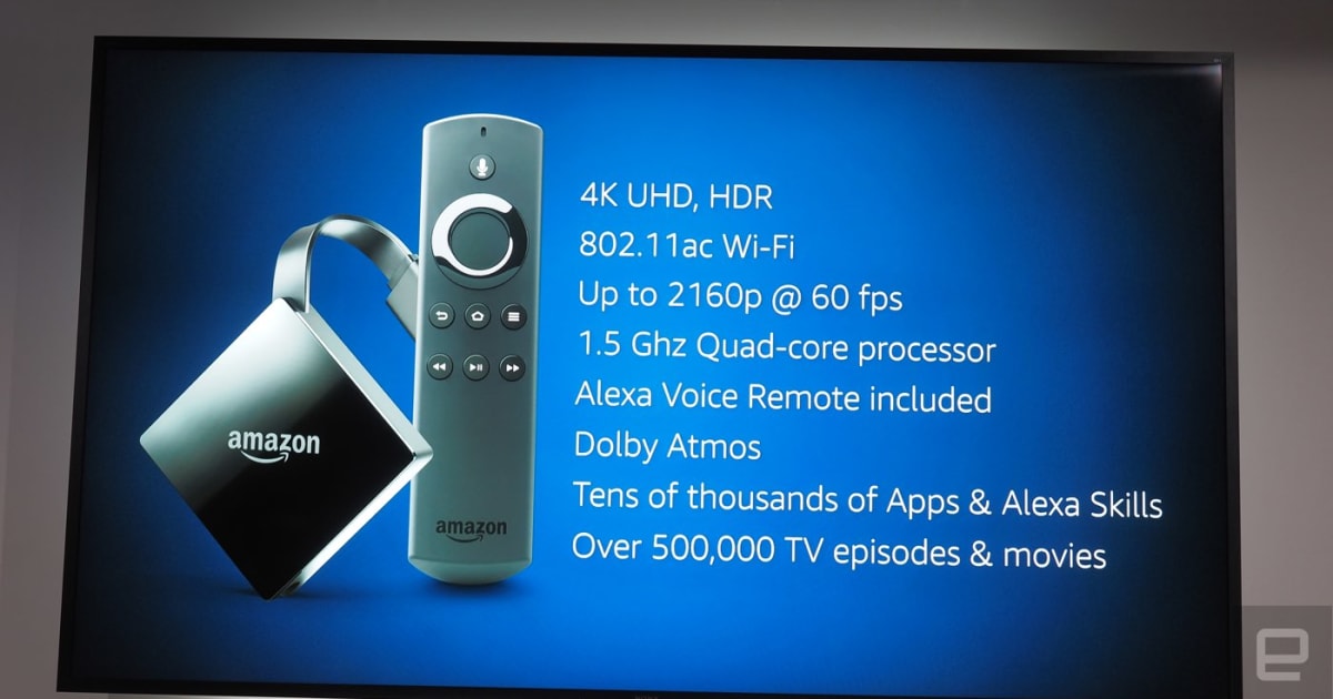 Amazon's new Fire TV is a 4K-capable, Chromecast-style dongle