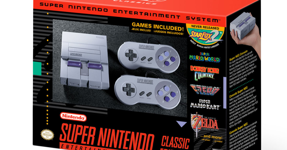 Walmart Cancels Early Snes Classic Edition Preorders