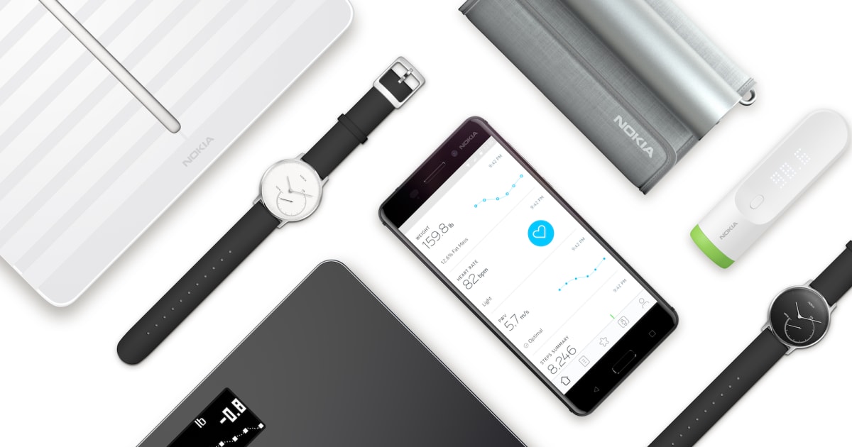Nokia launches new digital health products as Withings name fades