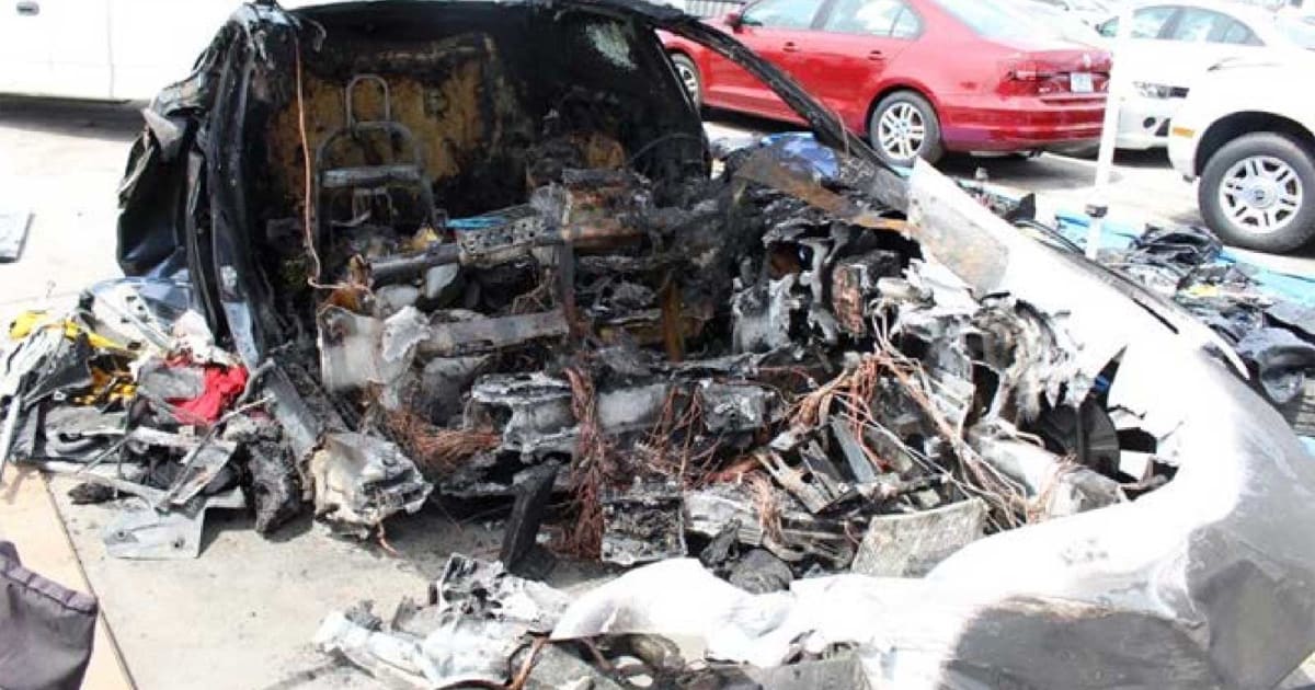 NTSB: Model S battery caught fire twice after Florida crash