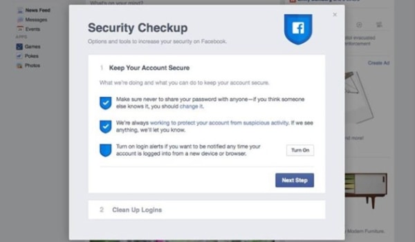 Facebook Tests A New Security Checkup To Keep Your Account Safe Engadget