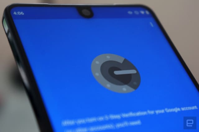 Google Authenticator on Android