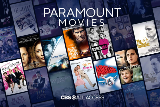 Paramount movies on CBS All Access
