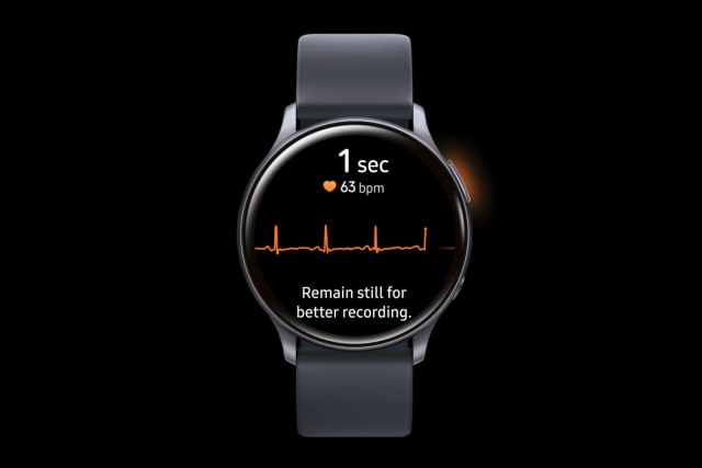 ECG on Samsung Galaxy Watch Active 2
