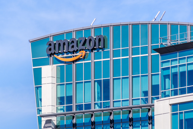 November 2, 2018 Sunnyvale / CA / USA - Amazon headquarters located in Silicon Valley, San Francisco bay area
