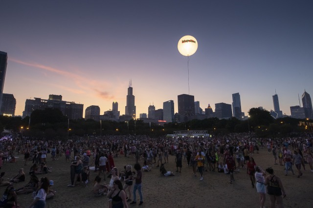 CHICAGO, IL - AUGUST 04: General atmosphere seen on day four of Lollapalooza at Grant Park on August 4, 2019 in Chicago, Illinois. (Photo by Michael Hickey/Getty Images)