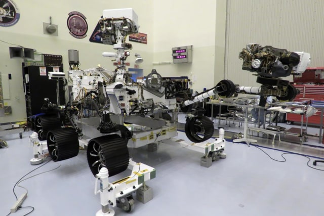 NASA's Mars rover Perseverance in waiting