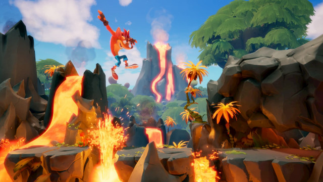 A screenshot from Crash Bandicoot 4: It's About Time
