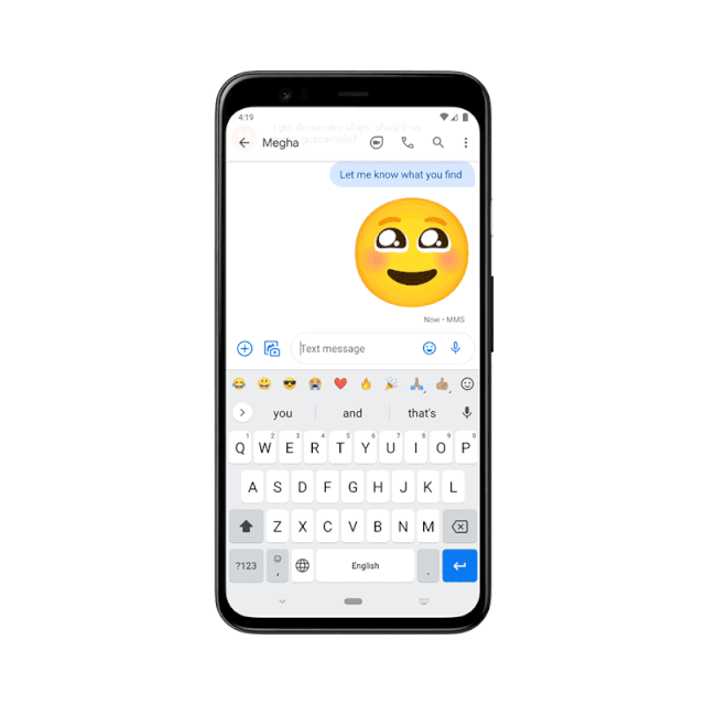 Gboard Emoji Bar