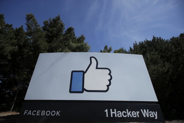 The thumbs up Like logo is shown on an indicator at Facebook headquarters in Menlo Park, Calif., Tuesday, April 14, 2020. Facebook has deleted a post by President Donald Trump for the very first time, saying it violated its policy against spreading misinformation concerning the coronavirus. The post involved featured a web link to a Fox News video where Trump says children are “virtually immune” to the herpes virus. Wednesday facebook said, Aug. 5, 2020 that the “video includes false claims a group is immune from COVID-19 that is a violation of our policies around harmful COVID misinformation.” (AP Photo/Jeff Chiu)