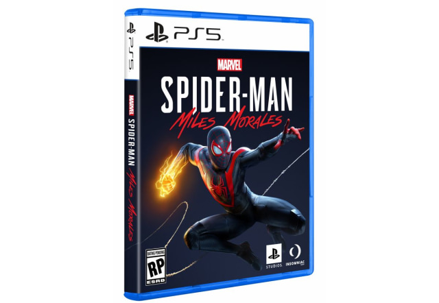 Spider-Man Miles Morales PS5 box
