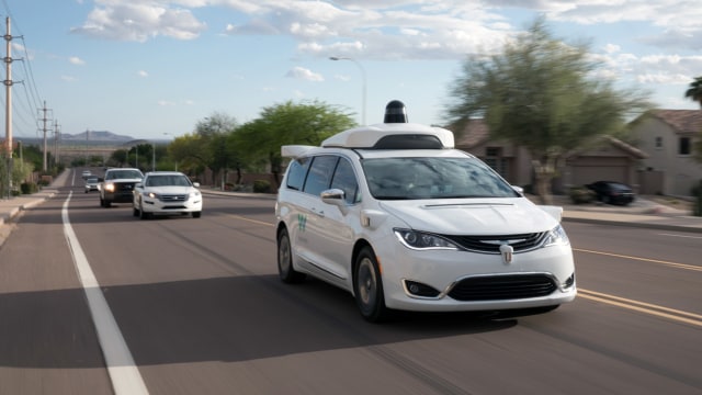 Waymo shares in-depth details of self-driving car activity in Phoenix - Engadget