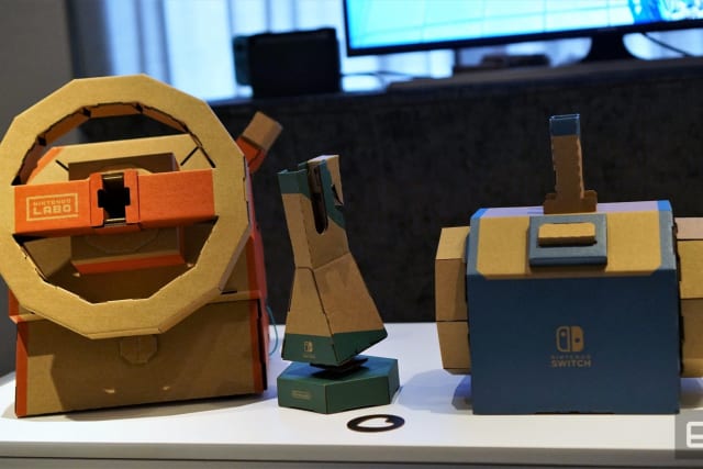Nintendo Labo Vehicle Kit hands-on: The Toy-Cons we've been waiting for