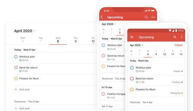 Todoist Upcoming View