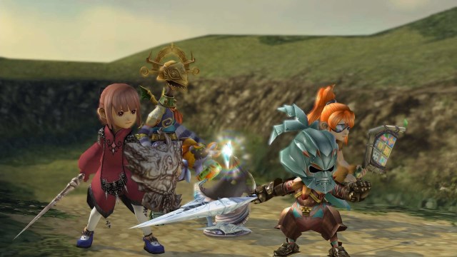 A screenshot from Final Fantasy Crystal Chronicles remastered version.