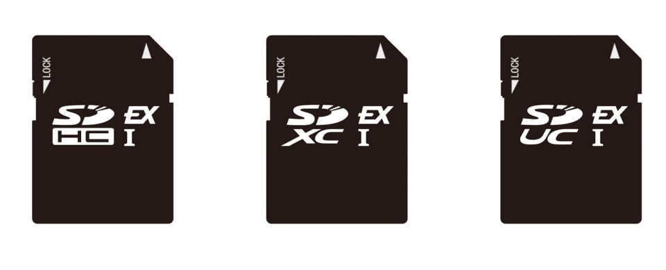 SD Express cards using SD 8.0 spec