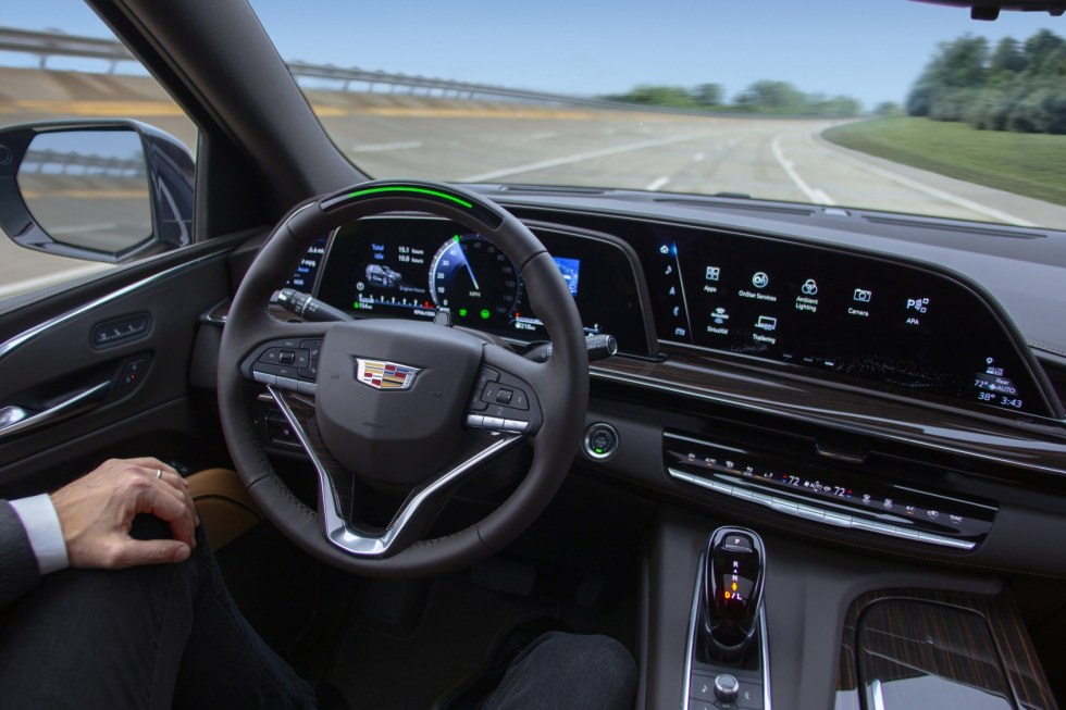 2021 Cadillac Escalade Packs 38 Inches Of Curved Oled Screens And