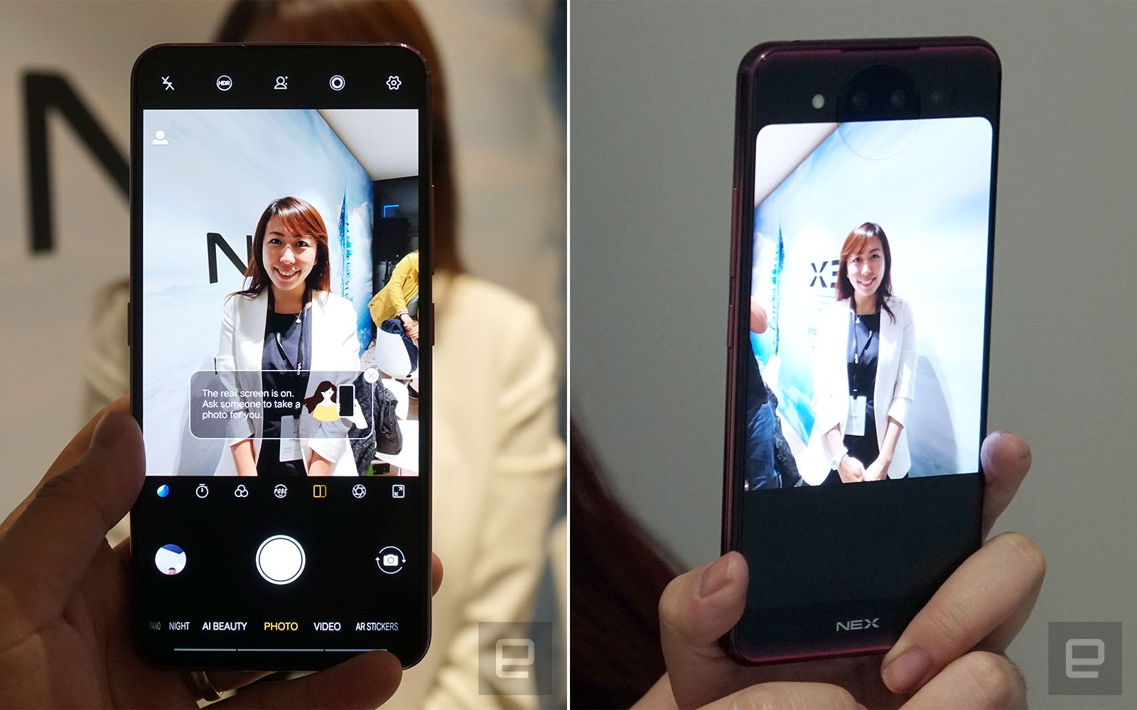 Mirror Mode capture on Vivo NEX Dual Display Edition
