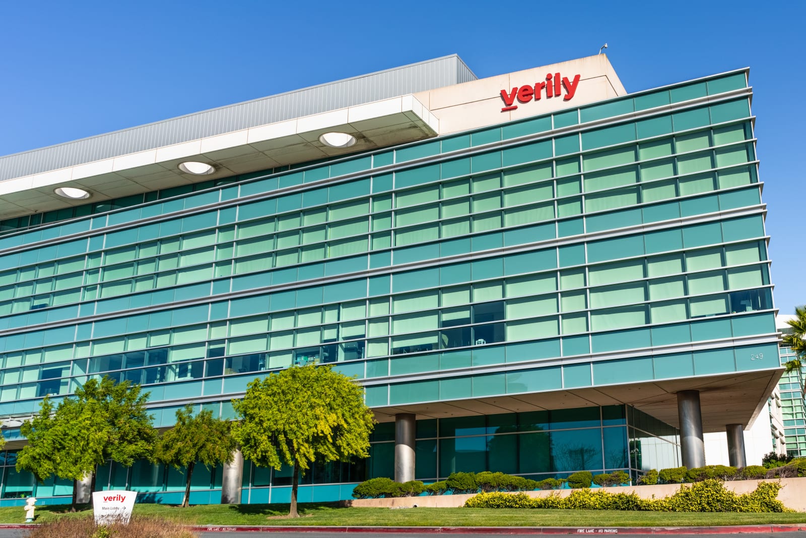 Verily Life Sciences headquarters in Silicon Valley